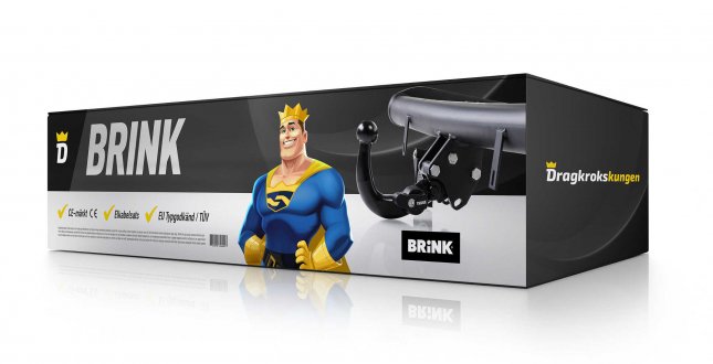 Dragkrok Volvo S40 / V50 Brink - Avtagbar