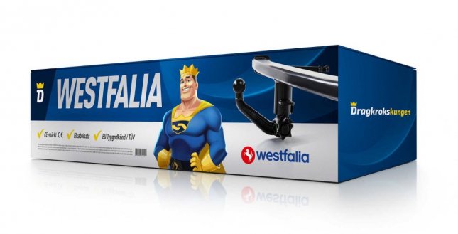 Dragkrok Ford Ecosport Westfalia - Avtagbar